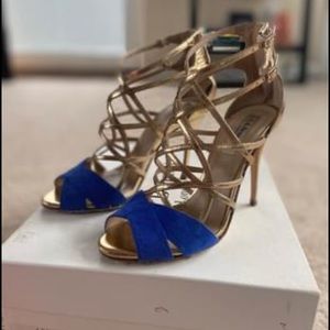 LK Bennett Jolie Gold sz 6